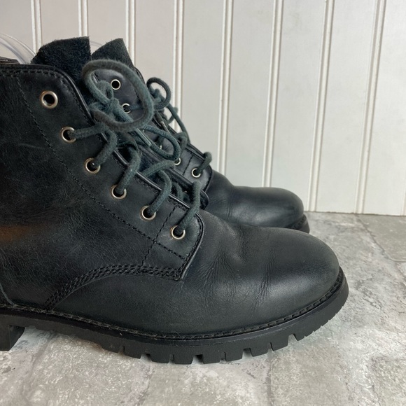 Cole Haan combat moto boots - Picture 3 of 14